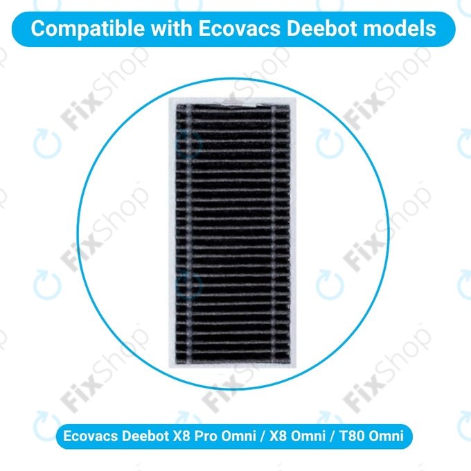 Ecovacs X8 Pro Omni, X8 Omni, T80 Omni - Staubfilter