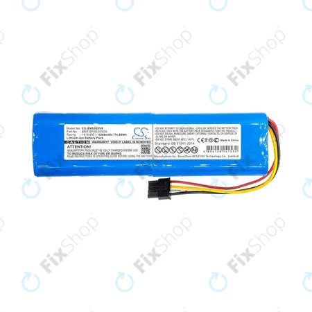 Xiaomi Mi Robot Vacuum Mop-series, Dream-series, Roborock-series - Akku Batterie BRR-2P4S-5200 Li-Ion 14.4V 5200mAh HQ