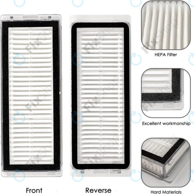 HEPA-Filter, 2 Stk. für Xiaomi Dreame L20 Ultra, X20 Pro, X20 Pro Plus