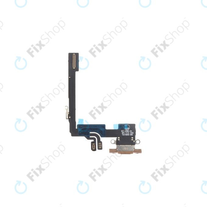 Apple iPhone 16 Pro - Ladestecker Ladebuchse + Flex Kabel (Desert Titanium)