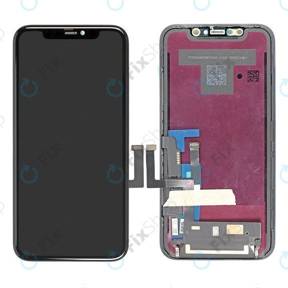 Display In-Cell FHD für iPhone 11, Touchscreen-Glas mit Rahmen, FixPremium