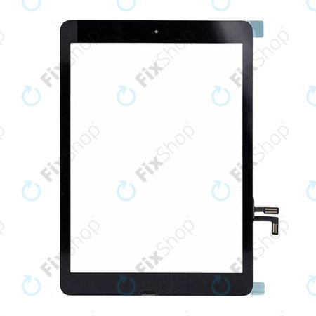 Apple iPad Air - Touchscreen Front Glas + Home Taste (Black)