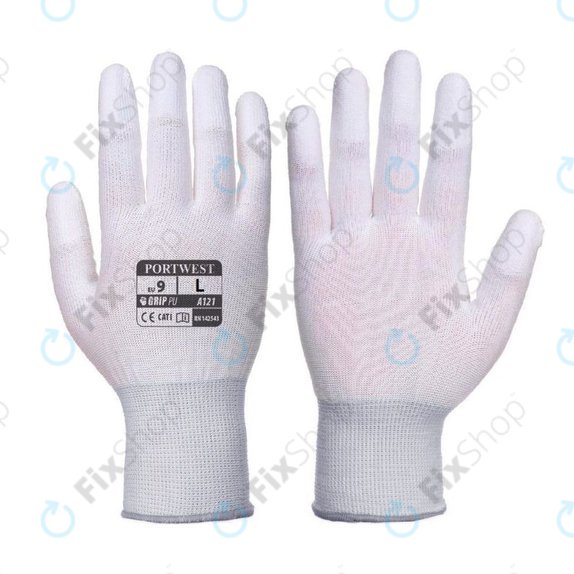 ESD-Handschuhe aus dünnem Gummi - Größe L