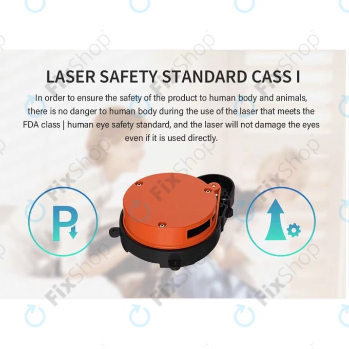 Xiaomi Roborock S4 Max, S5, S5 Max, S6, S6 MaxV, S6 Pure, S7, Mijia 1S - Laser-Distanzsensor