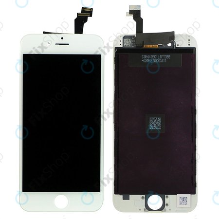 Apple iPhone 6 - LCD Display + Touchscreen Front Glas + Rahmen (White) TFT