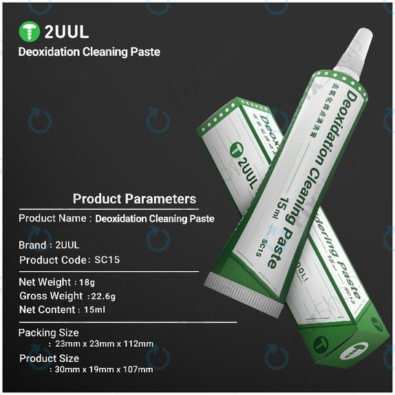 Deoxidationspaste zur Lötspitzen-Reaktivierung, 2UUL SC15, 15ml