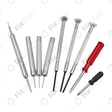 Uhrmacher-Werkzeugset zur Uhrenreparatur - 16Stk.