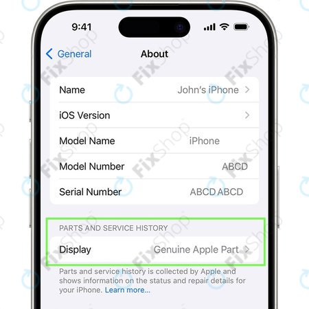 OLED-Display Einheit für iPhone 17 Pro | 661-56125 | Genuine Apple