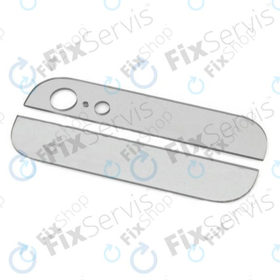 Apple iPhone 5 - Hintere Glas Leiste Schienen (White)