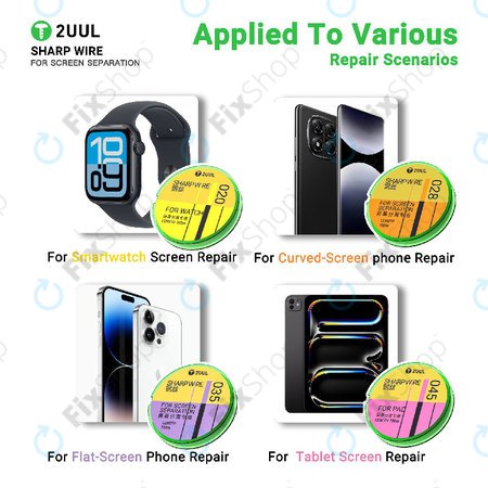 Schneiddraht zur Displaytrennung, 2UUL GS-028, 0.028mm x 100m