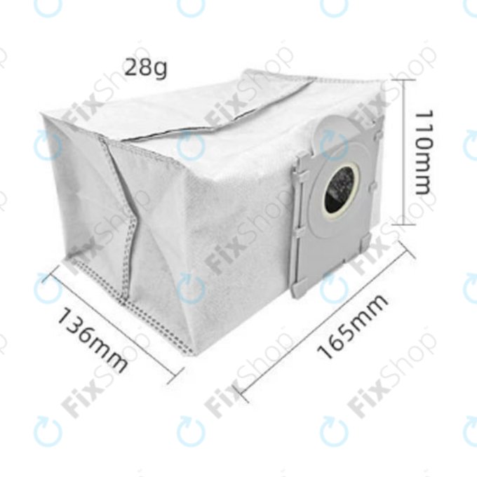Staubbeutel, 4 Stk. für Ecovacs X11, X11 Omni, X11 Pro, X11 Pro Omni