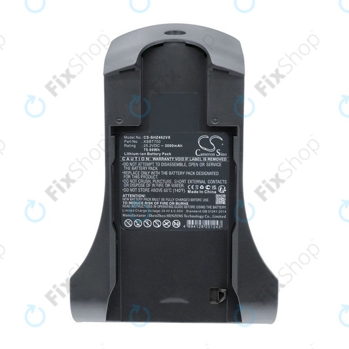 Akku batterie für Shark IZ, 3000mAh, Li-Ion, 25.2V, XSBT700, HQ