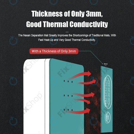 Nasan NA-PAD8 - Silikonmatte zur Demontage von LCD-Displays