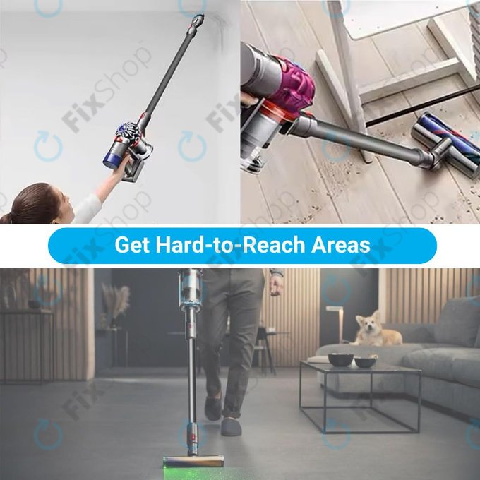 Dyson V-series, Outsize - Saugrohr (Silber)