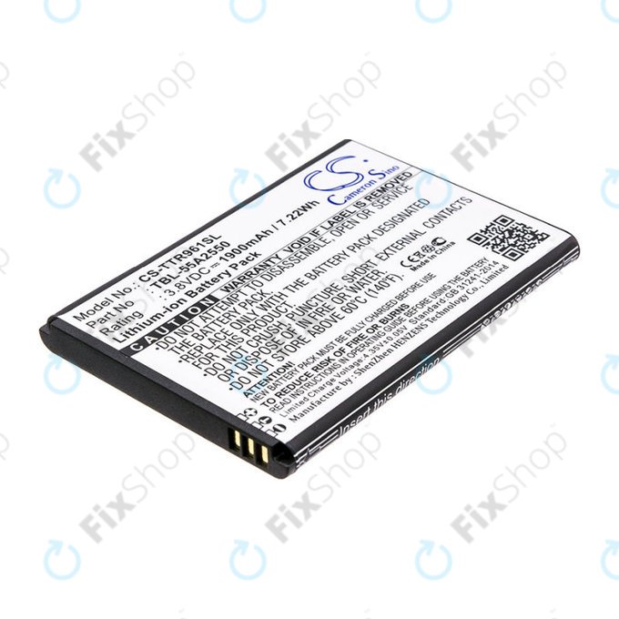 Batterie für TP-Link M7350, 1900mAh, Li-ion, 3.8V, TBL-55A2550, HQ