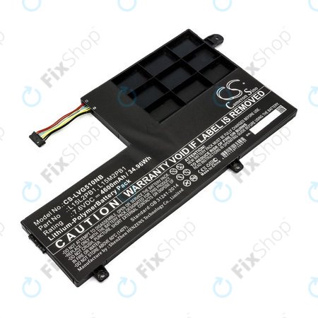 Akku batterie für Lenovo Yoga 510 14, Yoga 510 15, 4600mAh, Li-Pol, 7.6V, L15L2PB1, HQ