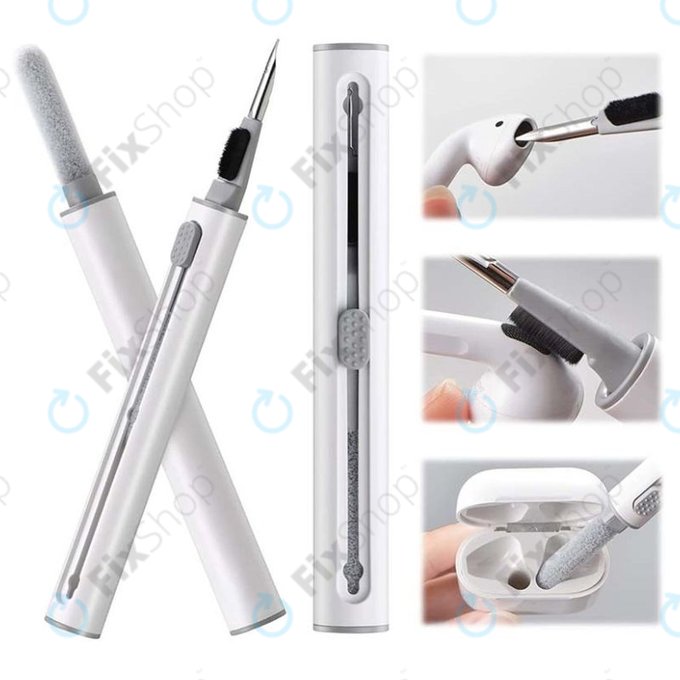 Reinigungsstift zur Reinigung von Telefonen und Kopfhörern (Weiß)