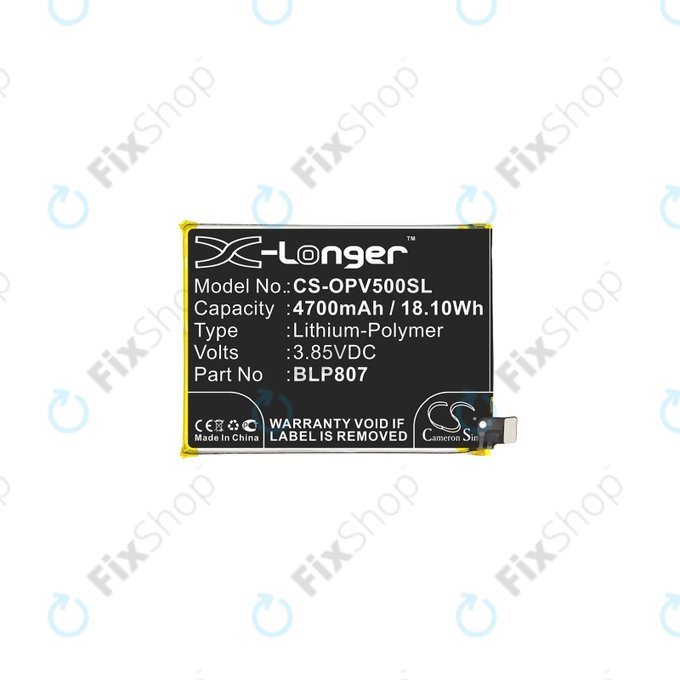 Realme 7, V5 - Akku Batterie BLP807 4700mAh HQ