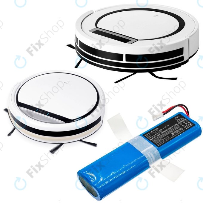 Tesla RoboStar-series, Medion MD-series - Akku Batterie HJ08, HA15 Li-Ion 14.4V 2600mAh HQ