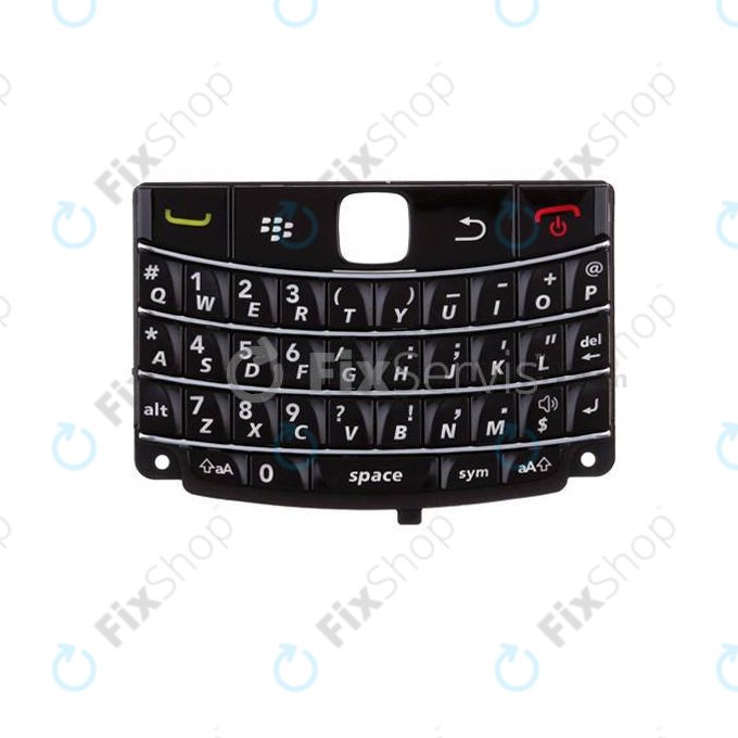 Blackberry Bold Touch 9900 - Backcover (Black)