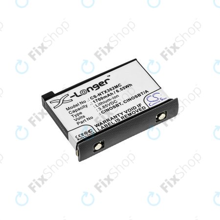 Batterie für Insta360 One X2, 1700mAh, Li-Ion, 3.85V, CINOSBT, HQ