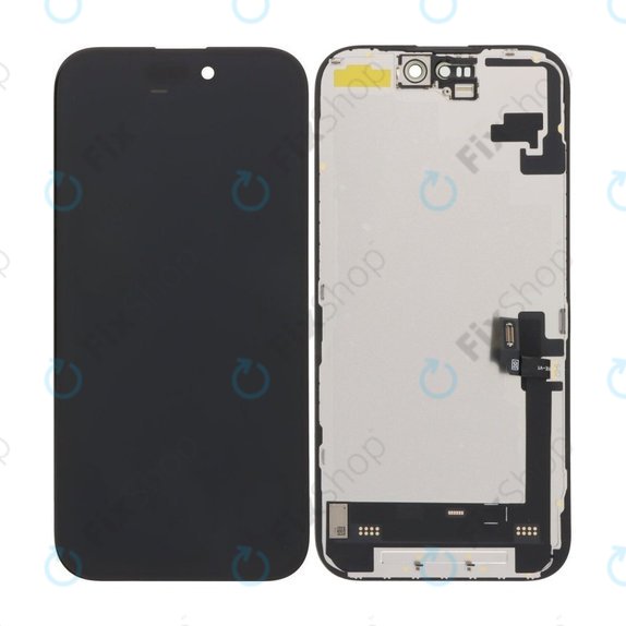 Apple iPhone 16 - LCD Display + Touchscreen Front Glas + Rahmen Hard OLED FixPremium