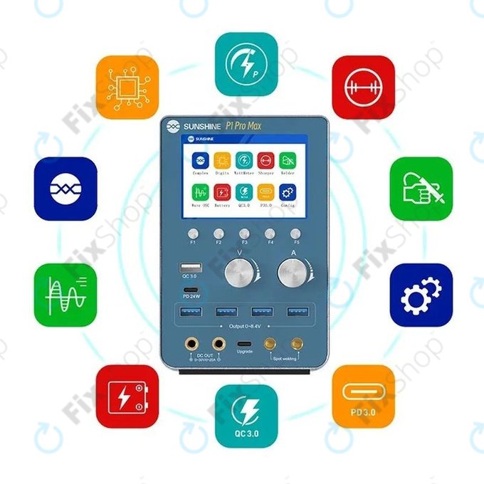 Sunshine P1 Pro Max - Geregeltes DC-Netzteil (0-30V, 0-20A)