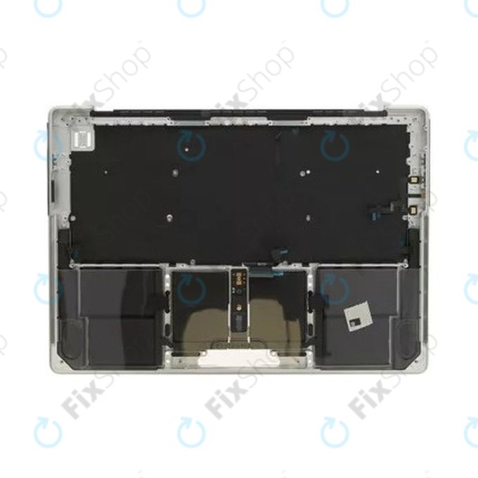Oberer Tastaturrahmen für MacBook Pro 14", A2442 (2021), A2779 (2023), mit US-Tastatur und Akku, Silver, 661-32211, Genuine Apple