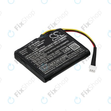 Batterie für TomTom Via 1405, 900mAh, Li-Ion, 3.7V, 6027A0114501, HQ