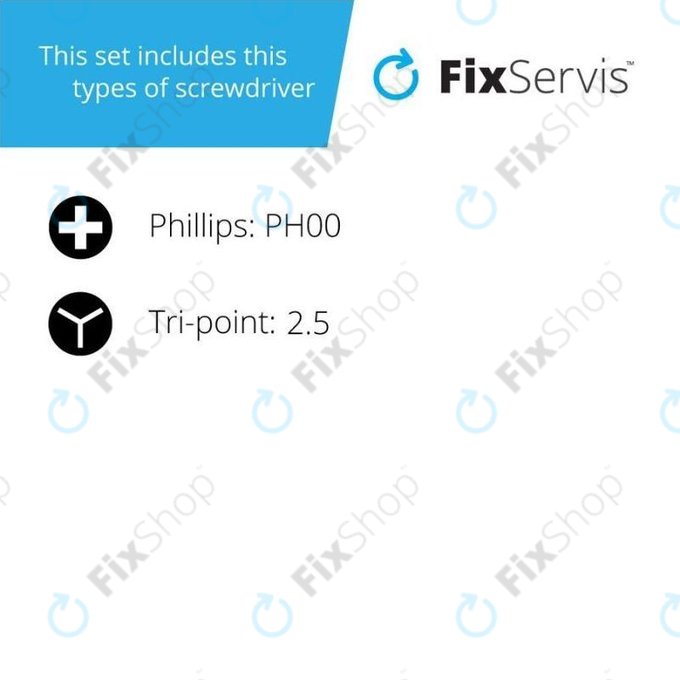 Einfache Schraubendreher - Phillips + Tri-Point (MacBook)