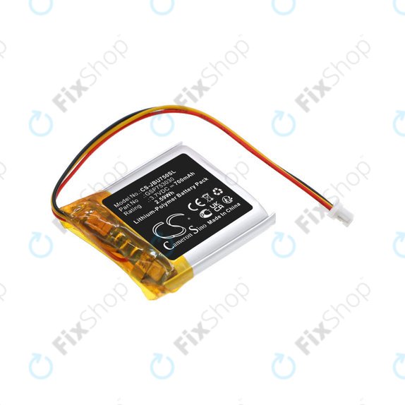 Batterie für JBL Tune 750, 700mAh, Li-Pol, 3.7V, GSP753030, HQ