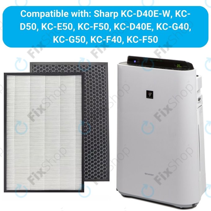 Sharp KC-series - HEPA-Filter (Aktivkohle)