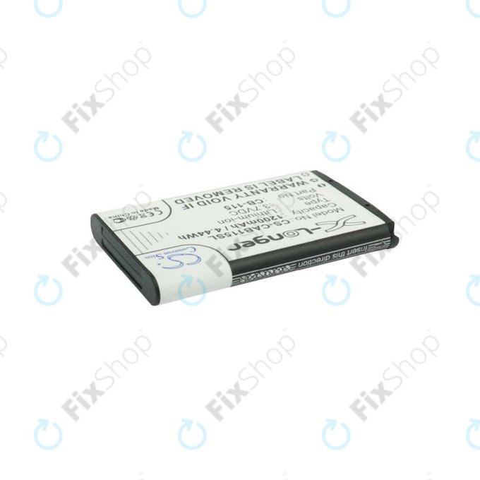 Akku batterie für CAT B100, 1200mAh, Li-Ion, 3.7V, CB-115, HQ