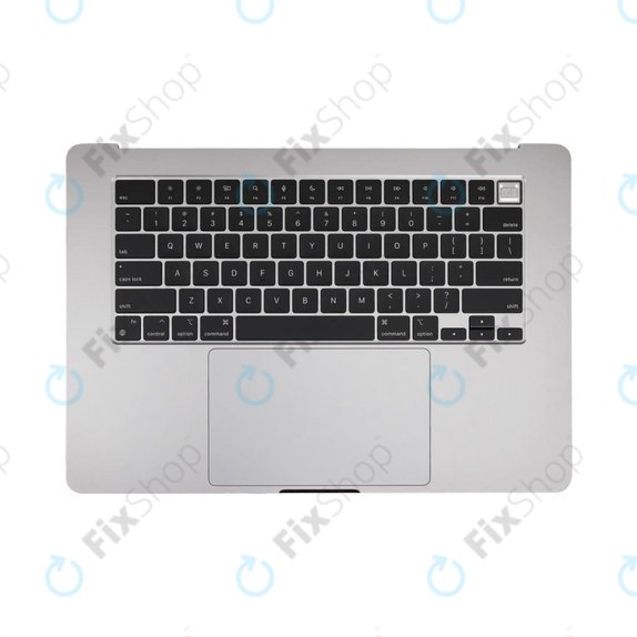 Oberer Tastaturrahmen für MacBook Air 15", A3114 (2024), mit US-Tastatur und Akku, Space Gray, 661-40266, Genuine Apple