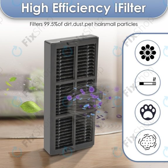 HEPA-Filter, 2 Stk. für Xiaomi Dreame X40 Ultra, L40 Ultra, X30 Ultra, L10s Ultra Gen2, L10s Pro Ultra, Mova E30 Ultra