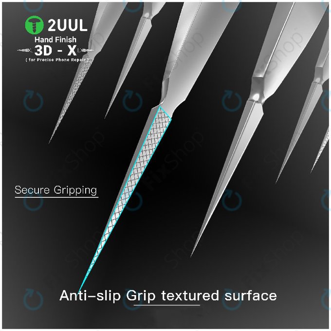 Präzisionspinzette, 3D-X handgefertigt, 2UUL TW02