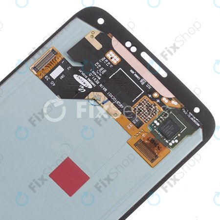 Samsung Galaxy S5 G900F - LCD Display + Touchscreen Front Glas (Shimmery White) - GH97-15959A, GH97-15734A Genuine Service Pack