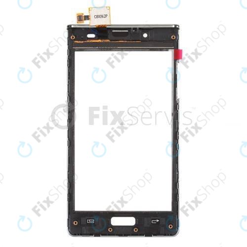 LG Optimus L7 P700 - Mittlerer Rahmen (White) - ACQ85922101 Genuine Service Pack