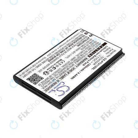 Batterie für Panasonic Kx-Tf200, Kx-Tu110, 1200mAh, Li-Ion, 3.7V, 523450AR, HQ