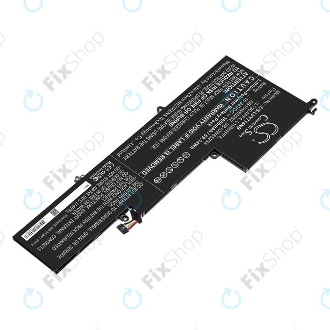 Akku batterie für Lenovo Yoga Slim 7, 14s, 3850mAh, Li-Pol, 15.36V, L19C4PF4, HQ