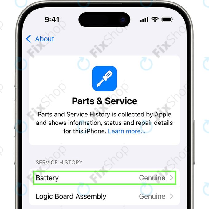 Akku für iPhone 16 Plus | 661-42837 | 4674mAh | Genuine Apple