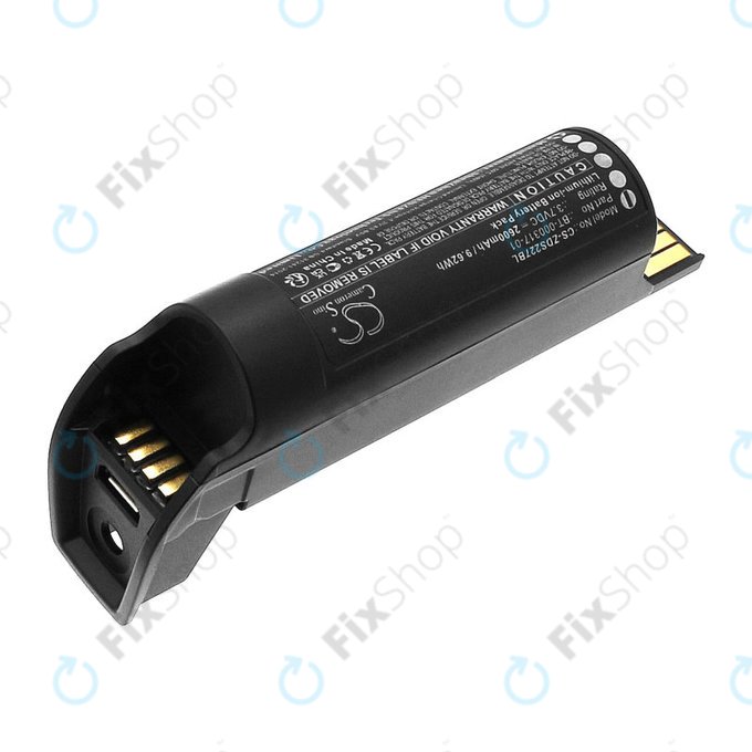 Batterie für Zebra CR2278, DS22, 2600mAh, Li-Ion, 3.7V, BT-000317-01, HQ