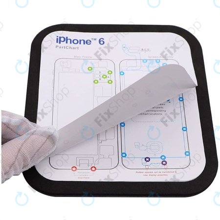 Magnetische Schraubmatte für iPhone 6 - 11 Pro Max