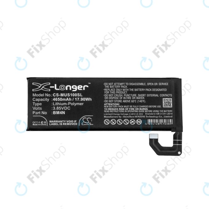 Xiaomi Mi 10 M2001J2G - Akku Batterie BM4N 4650mAh HQ