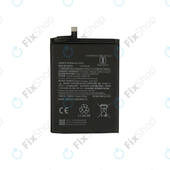 Xiaomi Poco X3, X3 NFC, X3 Pro - Akku Batterie BN57, BN61 5160mAh