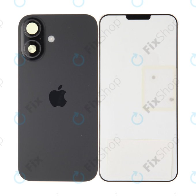 Backcover Glas für iPhone 16 | Black | 661-44801 | Genuine Apple