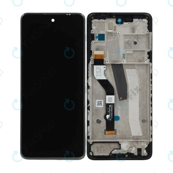 Motorola Moto G51 XT220 - LCD Display + Touchscreen Front Glas + Rahmen TFT