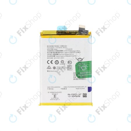 Oppo Reno 7 5G, Find X3 Neo, Find X5 Lite - Akku Batterie BLP855 4500mAh