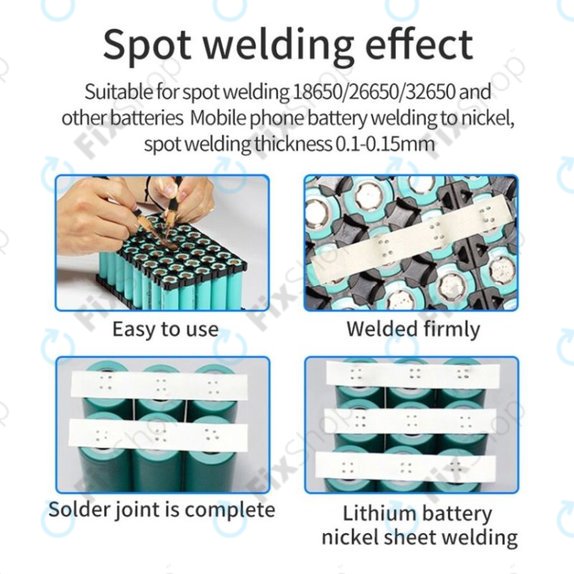 Docreate HPSW 5000W - Mini Punktschweißmaschine Bausatz (4000mAh)