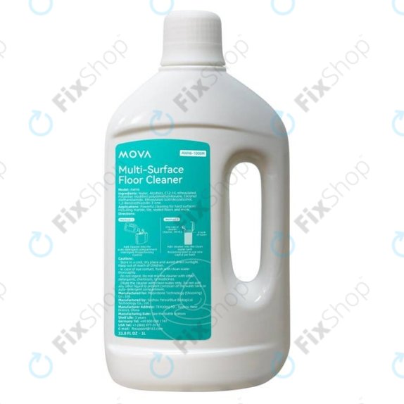 Multi-Surface Floor Cleaner, 1L Für Dreame Bot L10s Ultra, L20 Ultra, L30 Ultra, Xiaomi Robot Vacumm S20